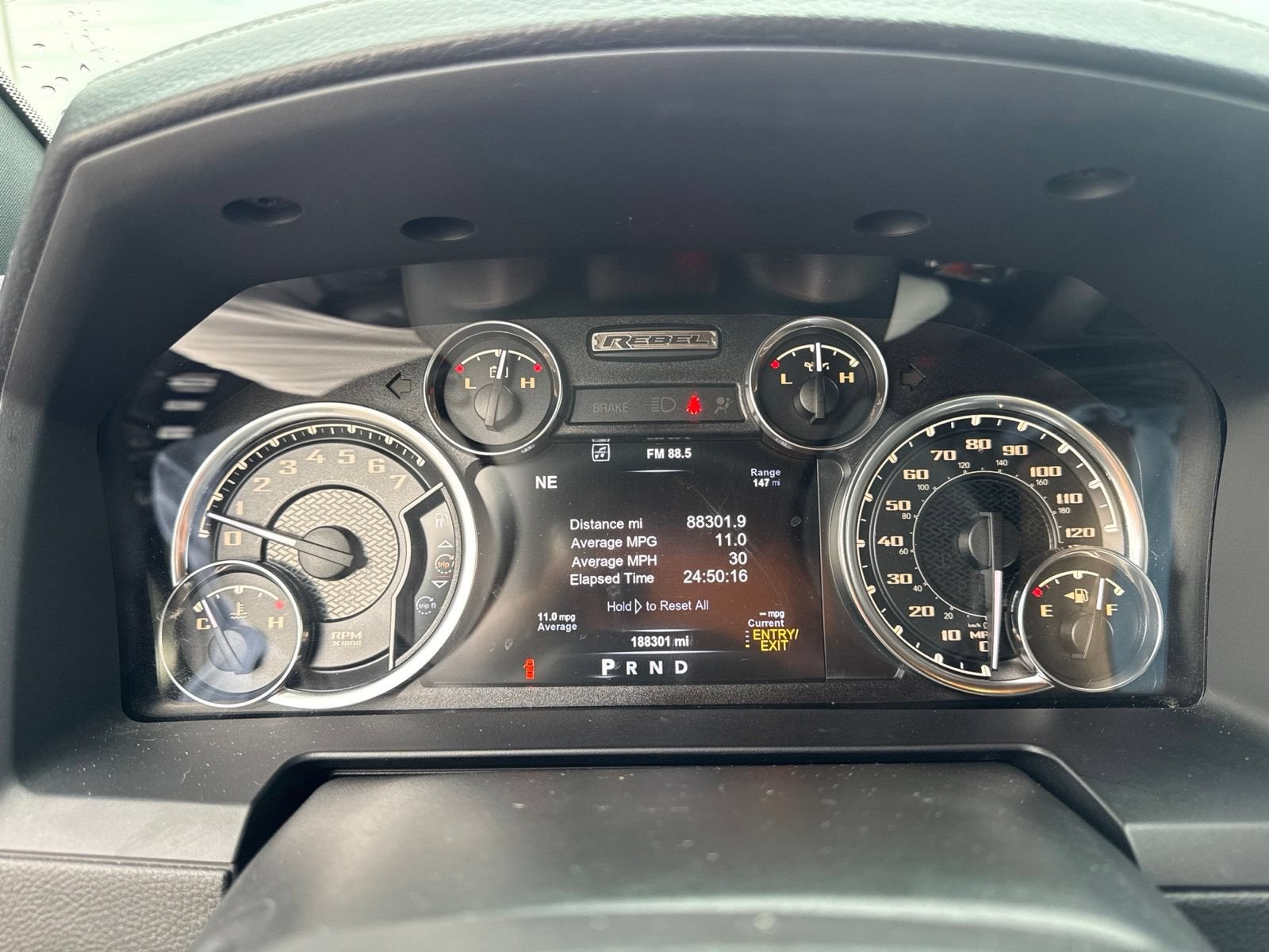 2018 RAM 1500 Rebel Crew Cab 4x4 5'7" Box