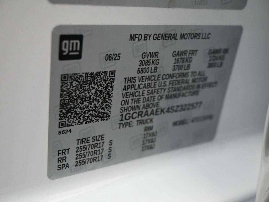 2025 Chevrolet Silverado 1500 WT