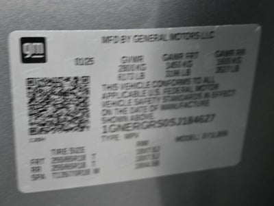 2025 Chevrolet Traverse LT