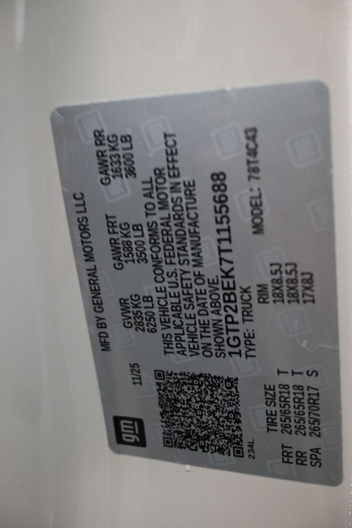 2026 GMC Canyon Elevation