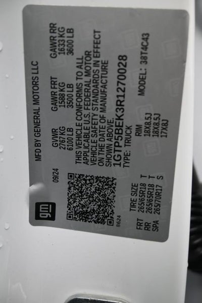 2024 GMC Canyon Elevation