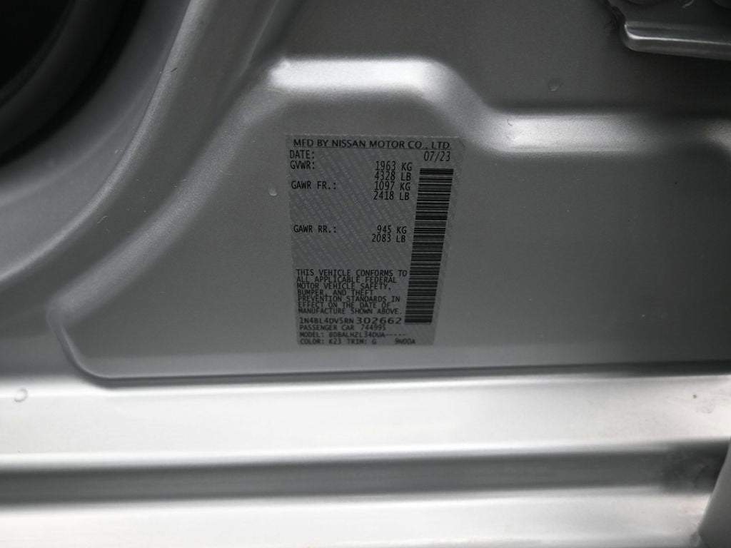 2024 Nissan Altima 2.5 SV