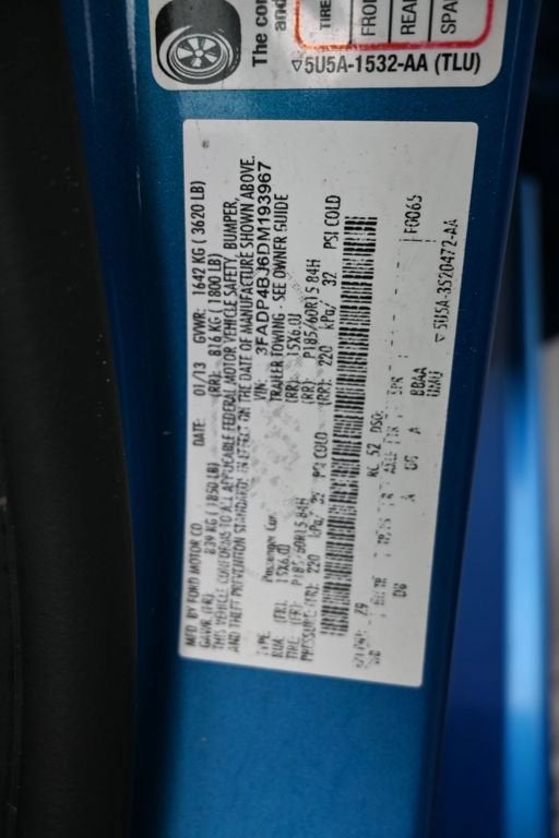 2013 Ford Fiesta SE
