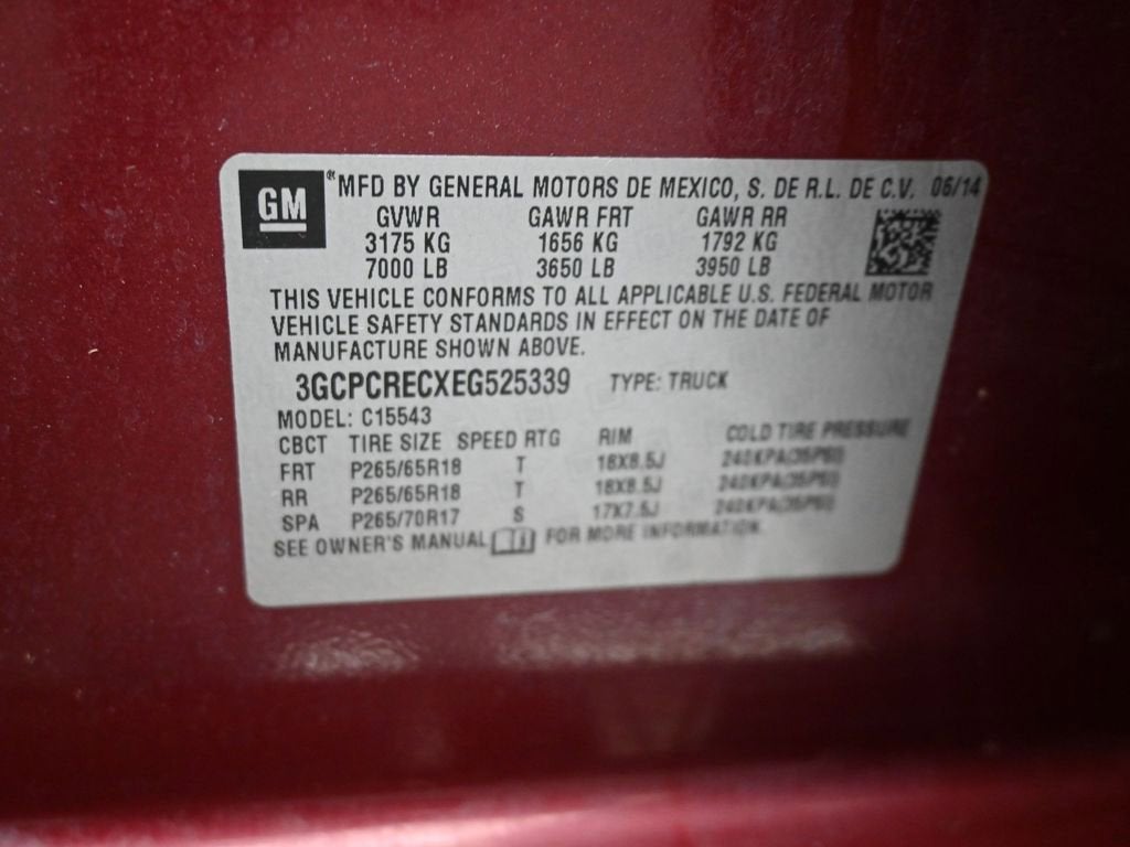 2014 Chevrolet Silverado 1500 LT