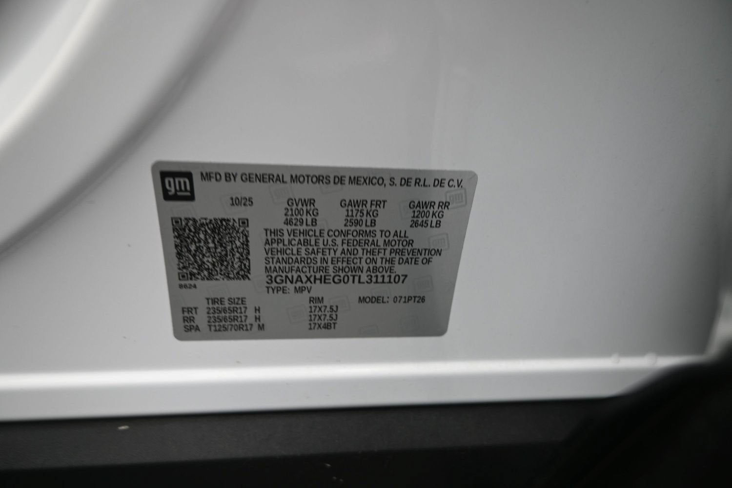 2026 Chevrolet Equinox LT
