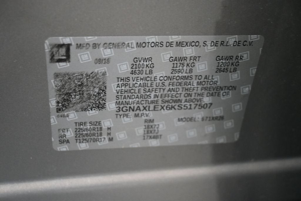 2019 Chevrolet Equinox LT