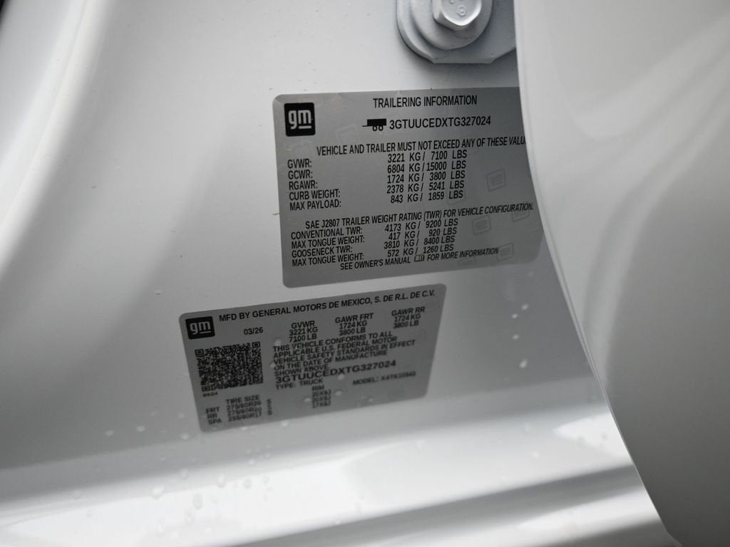 2026 GMC Sierra 1500 Elevation