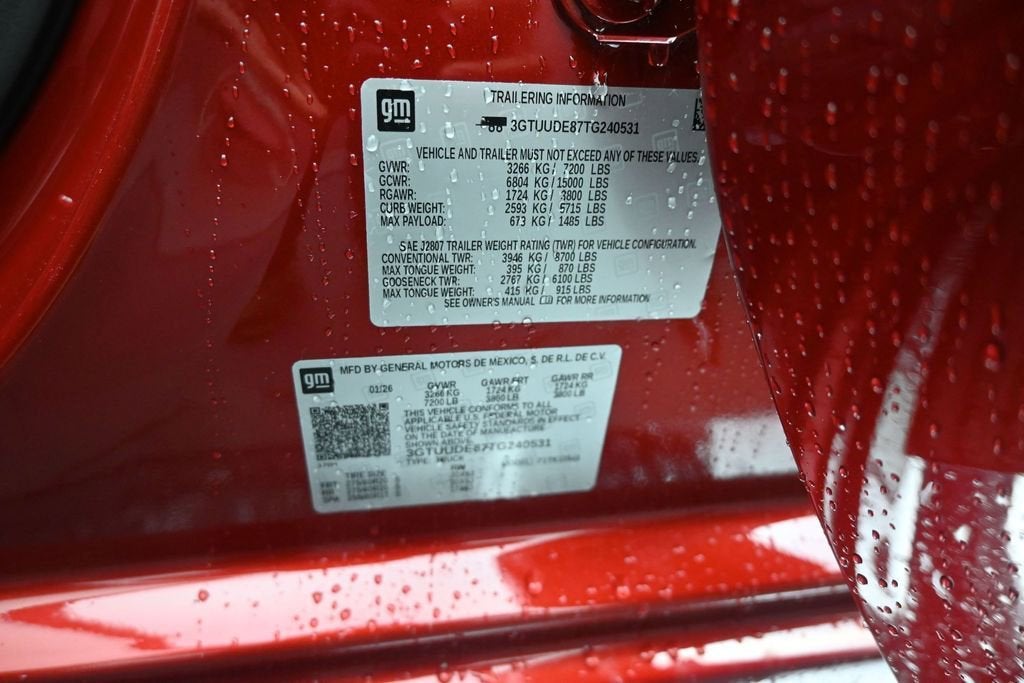 2026 GMC Sierra 1500 SLT