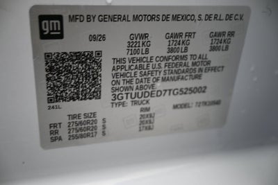 2026 GMC Sierra 1500 SLT