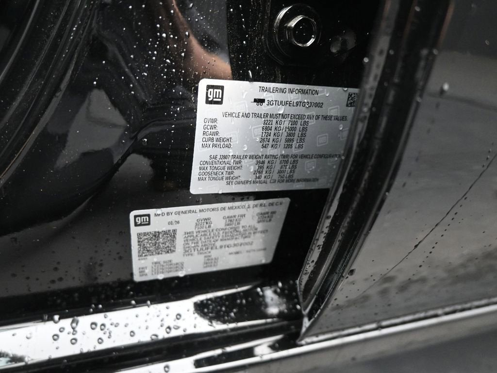 2026 GMC Sierra 1500 AT4X