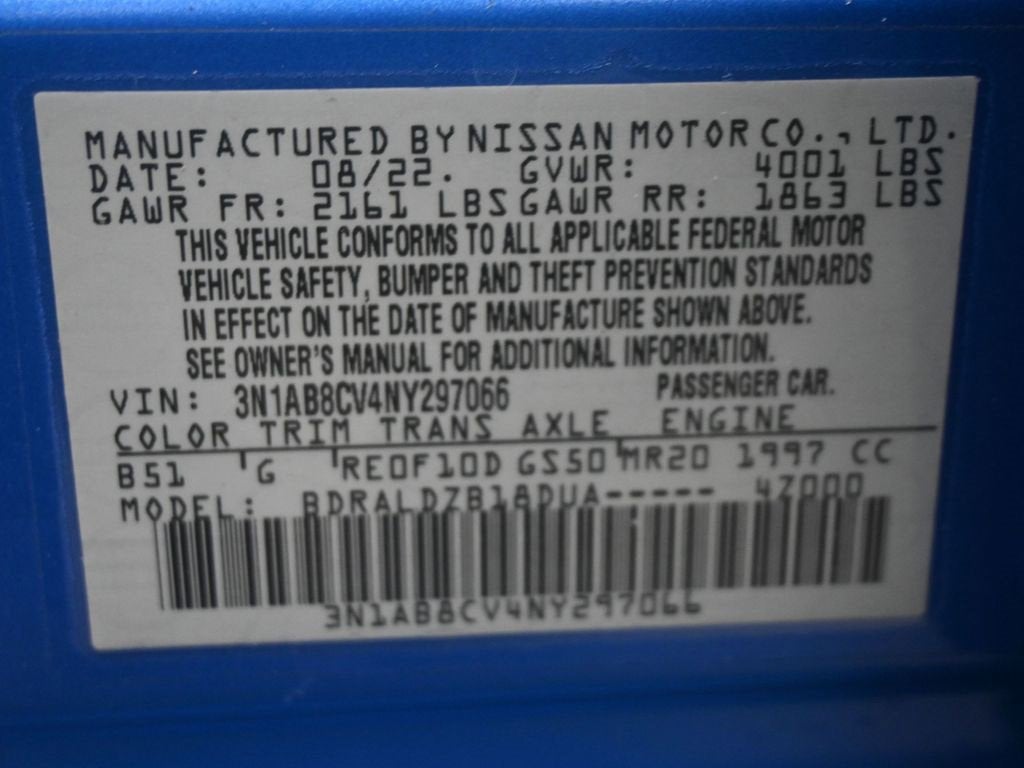 2022 Nissan Sentra SV