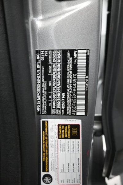 2015 Mercedes-Benz GL-Class GL 450