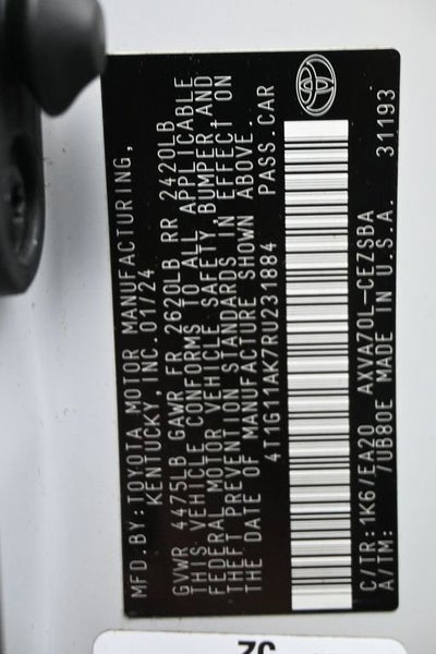 2024 Toyota Camry SE