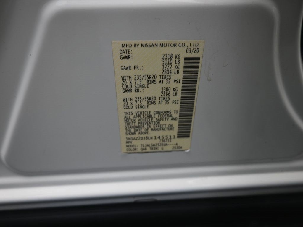 2020 Nissan Murano Platinum