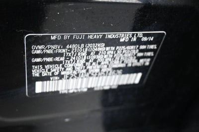 2015 Subaru Forester 2.5i Limited